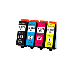 Zestaw tuszy INQ T378 CMYK do drukarek EPSON XP 15000 XP / 8505 XP8000 - zamienniki